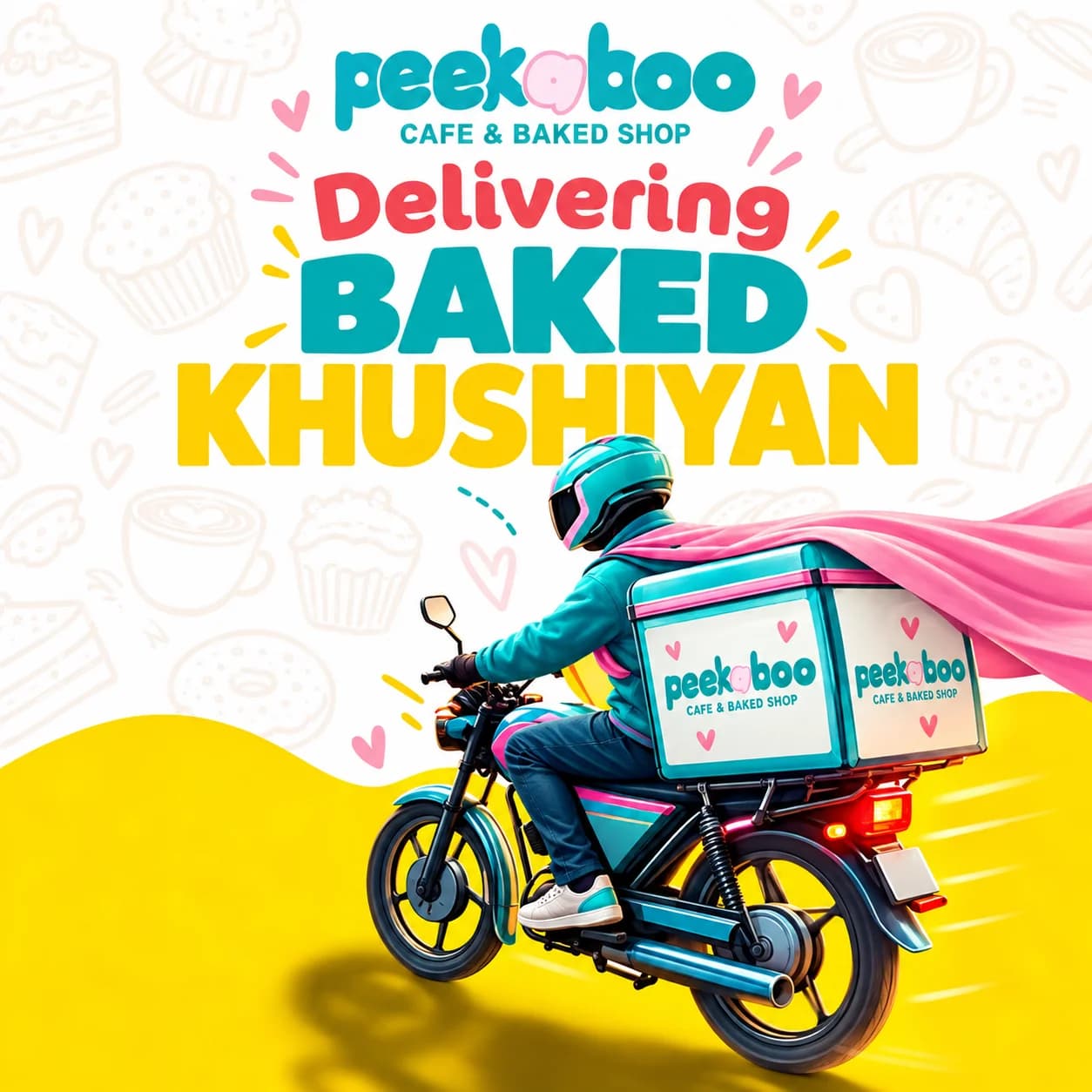 Peekaboo delivery — baked khushiyan